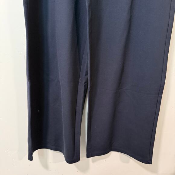 Quince Ultra-Stretch Wide Leg Pants Navy XL - Picture 3 of 12